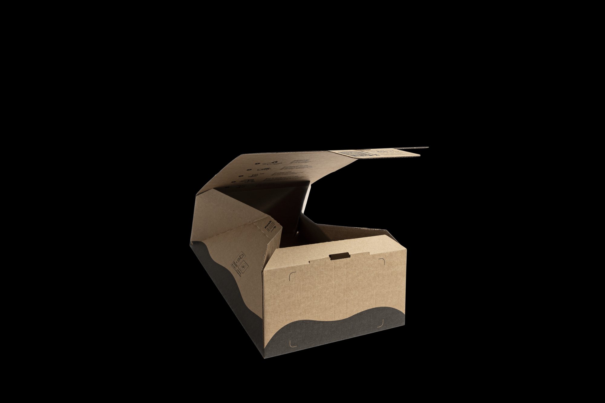 Cardboard Box view 3
